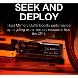 Seagate FireCuda 520 1 TB SSD PCIe 4.0 x4, NVMe 1.4, M.2 2280