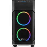 Sharkoon V1000 RGB midi tower behuizing Zwart | 2x USB-A | RGB | Tempered Glass