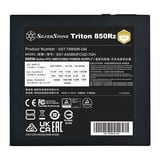 SilverStone Triton 850Rz, 850 Watt voeding  Zwart, 1x 12-Pin High Power GPU, 3x PCIe, Kabel-Management