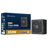 SilverStone Triton 850Rz, 850 Watt voeding  Zwart, 1x 12-Pin High Power GPU, 3x PCIe, Kabel-Management