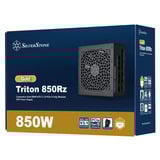 SilverStone Triton 850Rz modulaire 850 watt voeding  Zwart, 1x 12V-2x6, 3x PCIe