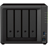 Synology DiskStation DS923+ incl. 4x WD Red Plus 6 TB harde schijf nas Zwart, 2x LAN, 2x USB-A 3.2 (5 Gbit/s), eSATA