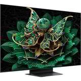TCL QD-MiniLED TV 50MQLED85K 50" Ultra HD QLED Zwart, 4x HDMI, 1x USB-A, CI, Optisch, Bluetooth, LAN, WLAN, HDR10