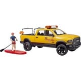 bruder Dodge RAM 2500 Reddingsbrigadeauto met strandwacht Modelvoertuig 02506