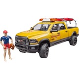 bruder Dodge RAM 2500 Reddingsbrigadeauto met strandwacht Modelvoertuig 02506