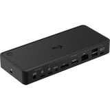 i-tec USB-C/Thunderbolt KVM Docking station Dual Display + Power Delivery 65/100W Zwart