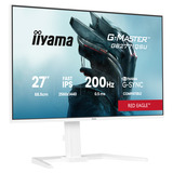 iiyama G-Master Red Eagle GB2771QSU-W1 27" gaming monitor Wit, 2x HDMI, DisplayPort, 2x USB-A, 2x USB-C, 200 Hz