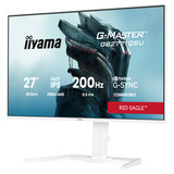 iiyama G-Master Red Eagle GB2771QSU-W1 27" gaming monitor Wit, 2x HDMI, DisplayPort, 2x USB-A, 2x USB-C, 200 Hz
