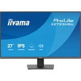 iiyama ProLite X2793HSU-B1 27" monitor Zwart (mat), 120 Hz, HDMI, DisplayPort, USB, Audio