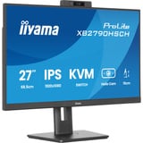 iiyama ProLite XB2790HSCH-B1 27" monitor Zwart, 1x HDMI, 2x USB-C, 2x USB-A, 120 Hz