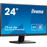 iiyama ProLite XU2494HS-B2 24" Monitor Zwart, HDMI, DisplayPort, Audio