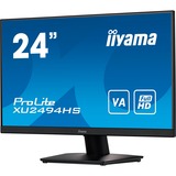 iiyama ProLite XU2494HS-B2 24" Monitor Zwart, HDMI, DisplayPort, Audio