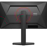 AOC Q25G4SR 24.5" gaming monitor Zwart/rood, 300 Hz, HDMI, DisplayPort, Audio