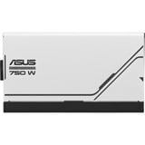 ASUS Prime Gold modulaire 750 watt voeding  Wit, 1x 12V-2x6, 3x PCIe