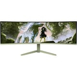 Arozzi Nova Curved 49" v2 UltraWide gaming monitor Groen, 1x DisplayPort, 2x HDMI, 1x USB-C, 2x USB-A, 165 Hz