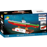 COBI Historical Collection - ORP Sokół Polish Submarine Constructiespeelgoed Schaal 1:300
