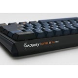 Ducky One 3 Pro Mini RGB mechanisch gaming toetsenbord Zwart, US lay-out (QWERTY), Cherry MX2A Brown, 60%, RGB led, Double-shot PBT, QUACK Mechanics, hot swap