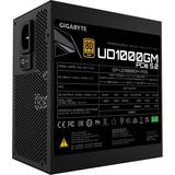 GIGABYTE GP-UD1000GM PG5 1000W rev.2.0 voeding  Zwart, 5x PCIe, Kabel-Management