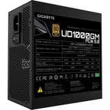 GIGABYTE GP-UD1000GM PG5 rev.2.0 modulaire 1000 watt voeding  Zwart, 4x PCIe