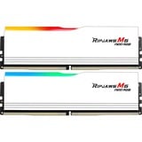 G.Skill 32 GB DDR5-6000 (2x 16 GB) Kit werkgeheugen Wit, F5-6000J3038F16GX2-RM5NRW, Ripjaws M5 Neo RGB, AMD EXPO