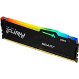 Kingston FURY 32 GB DDR5-5600 werkgeheugen Zwart, KF556C36BBEA-32, Beast RGB, EXPO