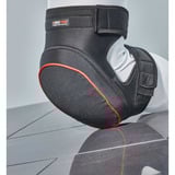 Kneetek SAFETEK Poly kniebescherming Zwart/rood