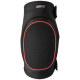 Kneetek SAFETEK Poly kniebescherming Zwart/rood