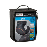 Kneetek SAFETEK Poly kniebescherming Zwart/rood