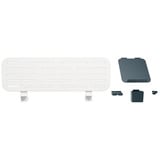 Leitz Ergo Bureau Ophangbord met laptophouder, 80x25 cm organiser Wit