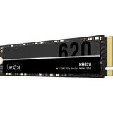 Lexar NM620, 512 GB SSD PCIe 3.0 x4, NVMe 1.4, M.2 2280