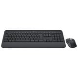 Logitech Signature M650 Combo for Business desktopset Grafiet, US-International lay-out (QWERTY), 100%, 400-4000 dpi, 2.4 GHz / Bluetooth