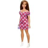 Mattel Barbie Fashionistas - Gestippeld jurk Pop 