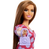 Mattel Barbie Fashionistas - Gestippeld jurk Pop 