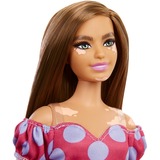 Mattel Barbie Fashionistas - Gestippeld jurk Pop 