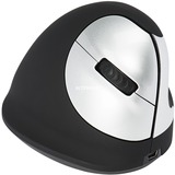 R-Go Tools HE Mouse M Rechts Draadloos Zwart/zilver, 1750dpi, Medium (Handlengte 165-185mm)