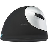 R-Go Tools HE Mouse M Rechts Draadloos Zwart/zilver, 1750dpi, Medium (Handlengte 165-185mm)