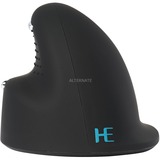 R-Go Tools HE Mouse M Rechts Draadloos Zwart/zilver, 1750dpi, Medium (Handlengte 165-185mm)