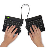 R-Go Tools Split Break versie 2, toetsenbord Zwart, US lay-out, Scissor switches, Bluetooth 5.0