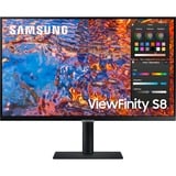 SAMSUNG ViewFinity S8UP S32B800PXP 32" 4K UHD monitor Zwart, 4K UHD, HDMI, DisplayPort. USB