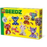 SES Creative BEEDZ Strijkkralen - FunPins dieren Knutselen 06308