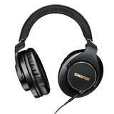 SHURE SRH840A Professionele studio-koptelefoon over-ear hoofdtelefoon Zwart/goud