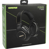 SHURE SRH840A Professionele studio-koptelefoon over-ear hoofdtelefoon Zwart/goud