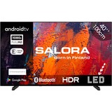 Salora 40FA550 40" LED tv Zwart, HDMI, VGA, USB, Bluetooth, Wi-Fi, Audio, Chromecast, Android TV