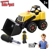 Stanley Junior Demonteerbare Voorlader met schroevendraaier Front loader, Mix & match, 3 jaar +