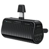 VEGER PlugOn (W0558) 5000mAh powerbank Zwart, PD 20W, QC 3.0, 3A, USB-C
