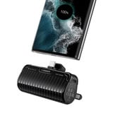 VEGER PlugOn (W0558) 5000mAh powerbank Zwart, PD 20W, QC 3.0, 3A, USB-C