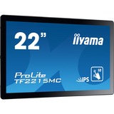iiyama ProLite TF2215MC-B2 21.5" Monitor Zwart, HDMI, DisplayPort, VGA