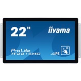 iiyama ProLite TF2215MC-B2 21.5" monitor Zwart, HDMI, DisplayPort, VGA