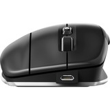 3DConnexion CadMouse Compact Wireless Zwart/zilver, 7200 DPI, Bluetooth