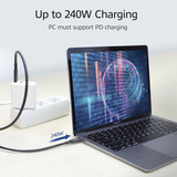 ACT Connectivity USB4 40Gbps kabel, USB-C, USB-IF gecertificeerd, 0,8 meter Zwart